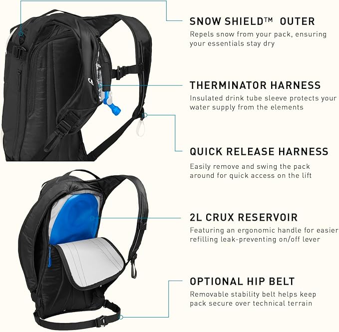 CamelBak Powderhound 12 Snow Hydration Pack 70oz