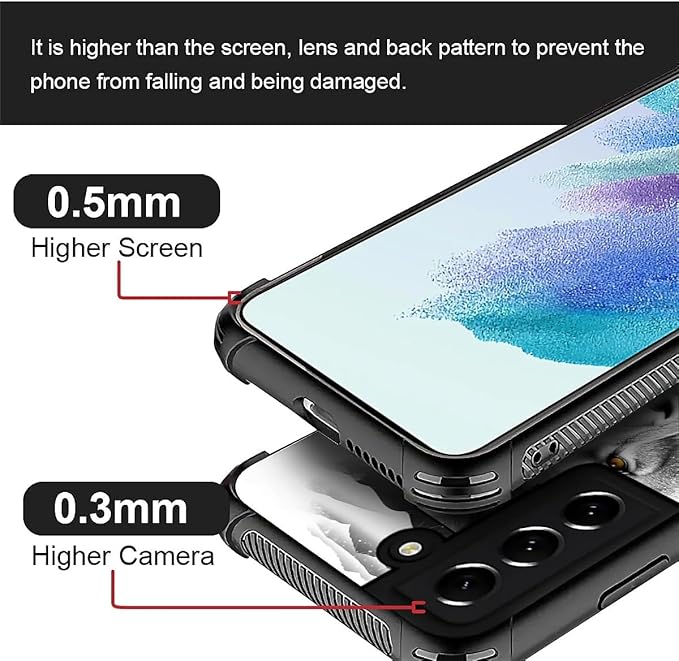 for Samsung Galaxy S21 Case, Lion Cross Jesus Christ Dove Pattern Graphic Design Girl Boy Soft Silicone Hard Acrylic Shock Protection for Samsung Galaxy S21