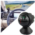 Compass for Car with Bottom Stick Car Compass Ball,Adjustible and Night Vision Car Compass Dashboard for Find Direction,Universal Car Accessories for Boat Car Truck SUV