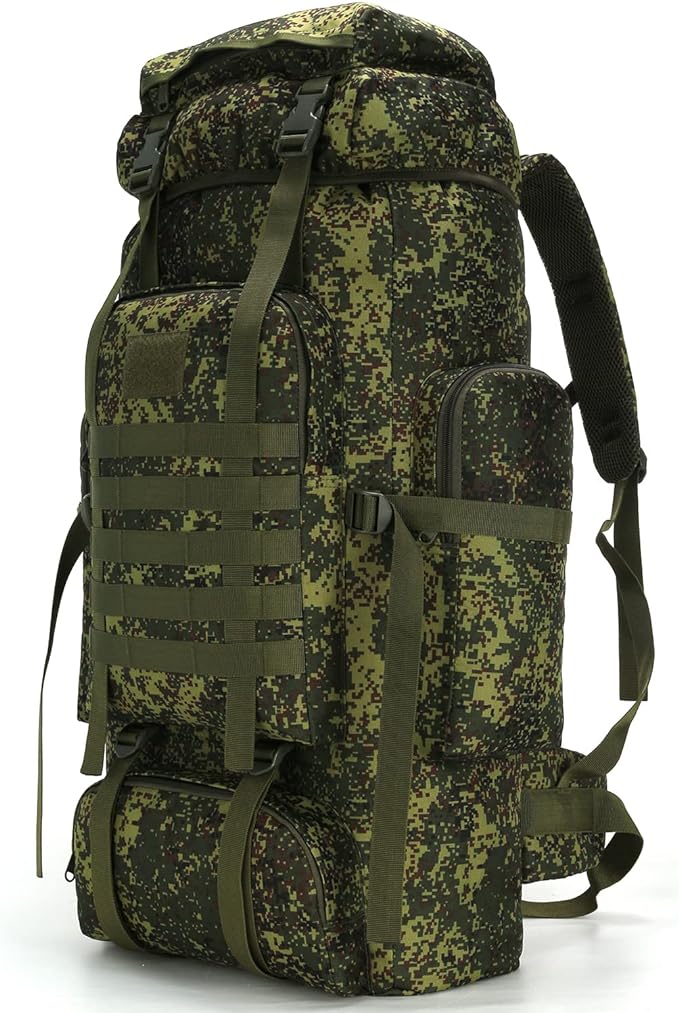Hiking Backpack for Men 70L/100L Camping Backpack Military Rucksack Molle 3 Days Assault Pack for Climbing | Camping Backpack, 3 Days Assault Pack, for Climbing