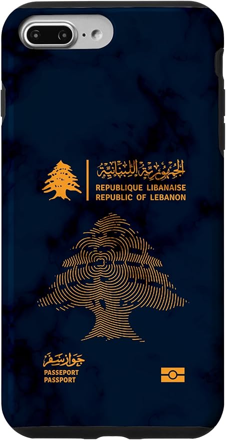 Lebanon,Lebanon Passport,Lebanon Flag,Lebanon map. Case for iPhone 7 Plus/8 Plus