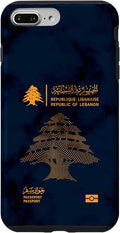 Lebanon,Lebanon Passport,Lebanon Flag,Lebanon map. Case for iPhone 7 Plus/8 Plus