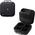 ELECOM NESTOUT Gear Storage Case, Lightweight Hard Shell, Water-Resistant, Stackable Organizer with Padded Dividers, Impact Resistant, Fits Travel Outdoor Batteries Tech Accessories (Black)