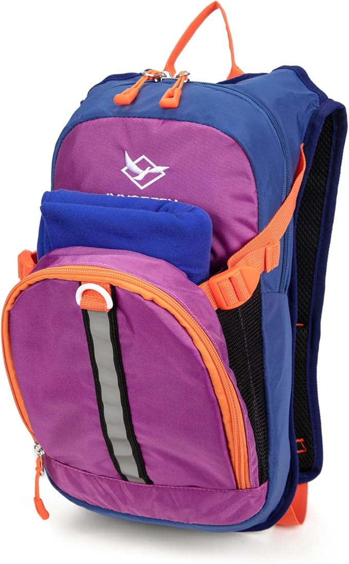 Ivygreen Kids Hydration Backpack, Hiking Backpack for Boys or Girls with 1.5L Water Bladder