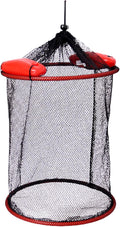 Fish Basket – 25x30cm/25x60cm/25x90cm Nylon, Portable Net Pen, Live Catch System | Perfect for Bank Fishing Activities, Boat Side Storage, Bait Preservation Needs, Outdoor Sports Gear