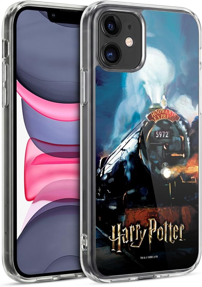 Head Case Designs Officially Licensed Harry Potter Hogwarts Express Prisoner of Azkaban II Gel Case [Military Grade Protection] Compatible with Apple iPhone 11 and Compatible with MagSafe