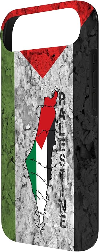Kufiya Palestine Keffiyeh Flag, Palestinian Map Pattern Case for iPhone Air