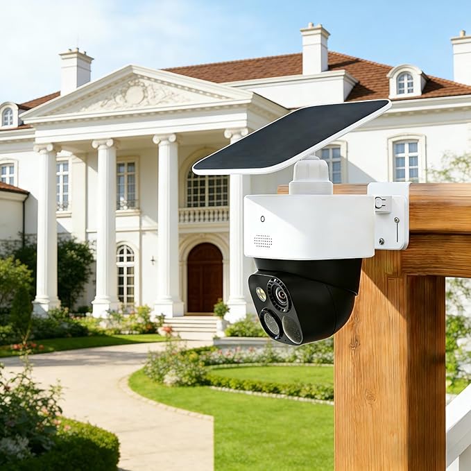 Gutter Mount Bracket for Eufy Security SoloCam S340/E30/E42 and 4G LTE Cam S33, Stainless Steel Gutter Mount for Solar Security Camera, No-Drill Installation-1 Pack