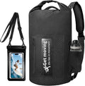 BKNOOU Dry Bag Waterproof Backpack for Women Men, 10L/20L Roll Top Dry Bags for Kayaking Waterproof Bag for Travel, Boating, Beach, Camping, Hiking & Rafting, Dry Storage Bag with Phone Pouch