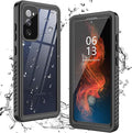 ANTSHARE for Samsung Galaxy S20 FE 5G Case Waterproof, Built in Screen Protector 360° Full Body Heavy Duty Protective Shockproof IP68 Underwater Case for Samsung Galaxy S20 FE 5G 6.5inch(Black)