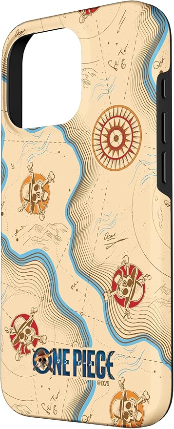 One Piece Map Officially Licensed Case for iPhone 16 Pro