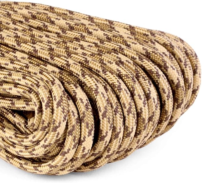 Atwood Rope MFG 550 Paracord 100 Feet 7-Strand Core Parachute Cord (Rattler)
