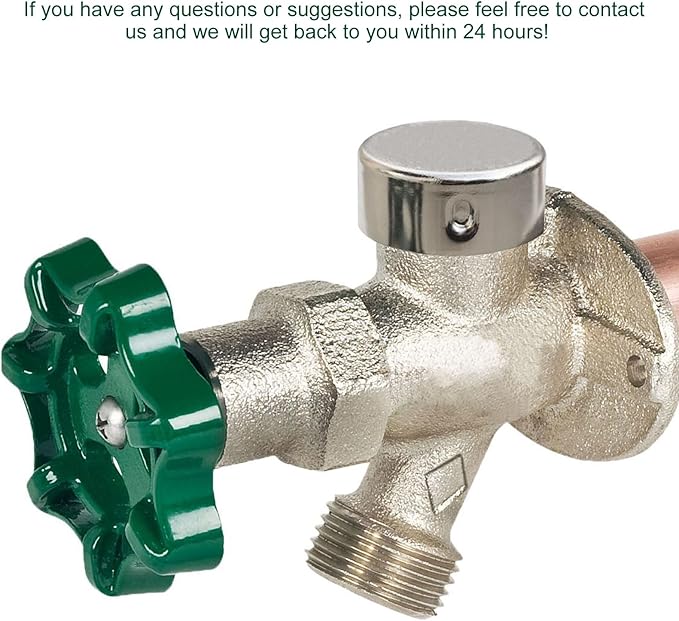 for 7500 Vacuum Breaker Repair Kit, for Outdoor Faucet 300/400/500 Wall Hydrant, Pressure Vacuum Breaker Outside Faucet Wall Hydrants Replacement Plunger Assembly