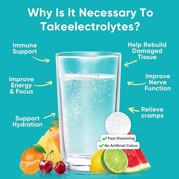 Venture Pal Sugar Free Electrolyte Powder Packets - Liquid Daily IV Hydration Packets for Rapid Rehydration | 7 Electrolytes & 5 Vitamins | Keto Friendly | Non-GMO | Vegan | Fast Dissolve | 16 Sticks