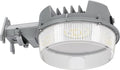 HALO ALB Outdoor Dusk-to-Dawn LED Security Area Light with 2000 Lumens, Wall or Pole Mount - Textured Gray