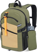 Small Hiking Backpack,20L Lightweight Travel Daypack,Ideal for Hiking,Traveling and Outdoor Adventure,Green