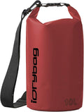 IDRYBAG Dry Bag for Kayaking Waterproof 2L/5L/10L/15L/20L, Small Dry Sack Waterproof Bag for Boating