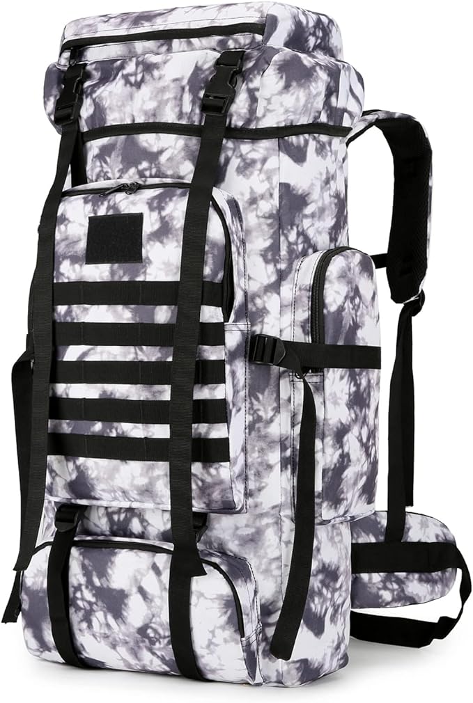 Hiking Backpack for Men 70L/100L Camping Backpack Military Rucksack Molle 3 Days Assault Pack for Climbing | Camping Backpack, 3 Days Assault Pack, for Climbing