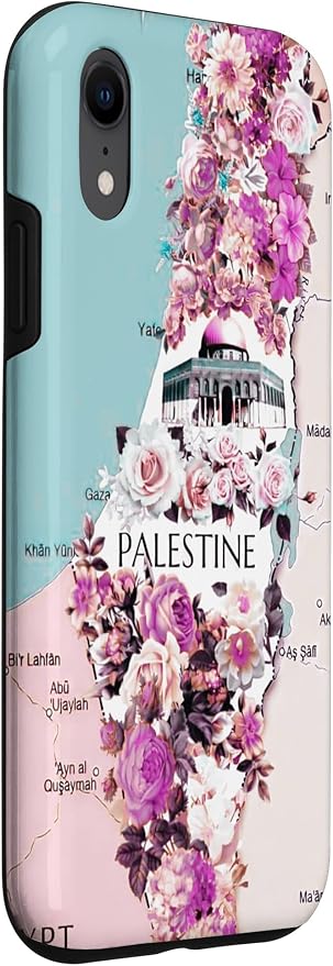 Palestine Map Palestine Map Case for iPhone XR