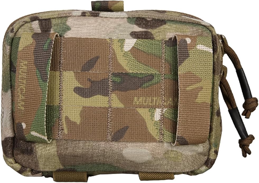 ADMIN Muti-Purpose Tactical Map Bag - MOLLE Compatible with Quick-Access Outer Compartment EDC Organizer