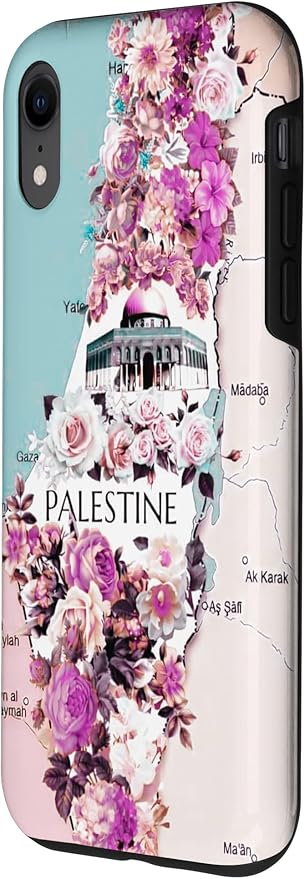 Palestine Map Palestine Map Case for iPhone XR