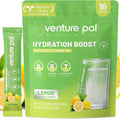 Venture Pal Sugar Free Electrolytes Powder Packets - Liquid Daily IV Hydration Packets | Instantly Hydrating & Party Recovery | 5 Vitamins & 7 Electrolytes | Certified Vegan, Keto, Non-GMO | 16 Sticks