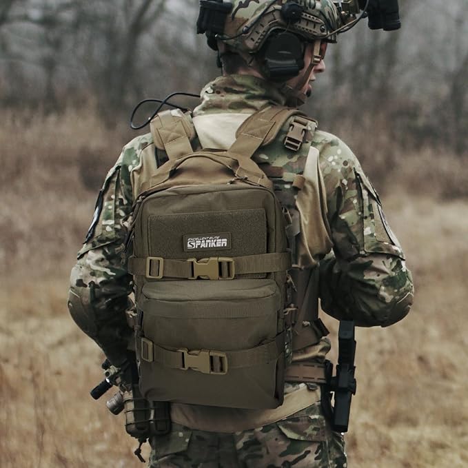 EXCELLENT ELITE SPANKER Tactical MOLLE Hydration Backpack Water Bladder Carrier Pack for Tactical Vest Backpack Plate Carrier