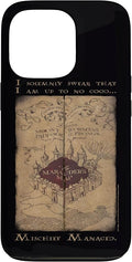 iPhone 13 Pro Harry Potter Marauder's Map Words Case