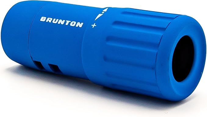 Brunton Echo Monocular 7x18 – Compact Lightweight Pocket Scope for Travel and Hiking – Blue