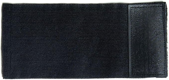 Extender Strap - Multipurpose Elastic Hook and Loop Extension for Ice Packs, Ice Belts, Back/Knee/Ankle Braces, Vests, Wraps, and Belts - Made in USA (4 x 9 Inches)
