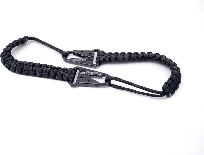 Dango EDC Tether - Cobra Weave 550 Paracord - 6 Inch Woven, 10 Feet Unraveled