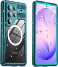 for Samsung Galaxy S26 Ultra Waterproof Case, [Fit for Magsafe] [IP68 Water Proof] [Built-in Screen Protector], Magnetic Heavy Duty Military Grade Rugged Phone Case for S 26 Ultra 6.9", Teal