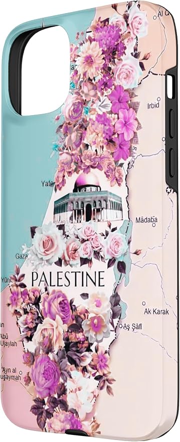 Palestine Map Palestine Map Case for iPhone 15 Plus