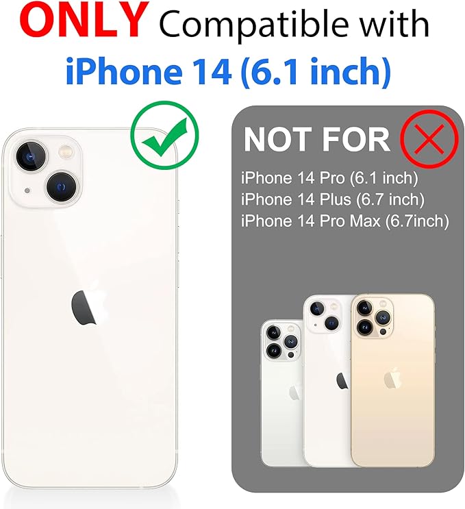 SPORTLINK Design for iPhone 14 Waterproof Case - Shockproof Dustproof Phone Case with Screen Protector for iPhone 14, Full Body Protective Case for iPhone 14 Cover 6.1'' Pink