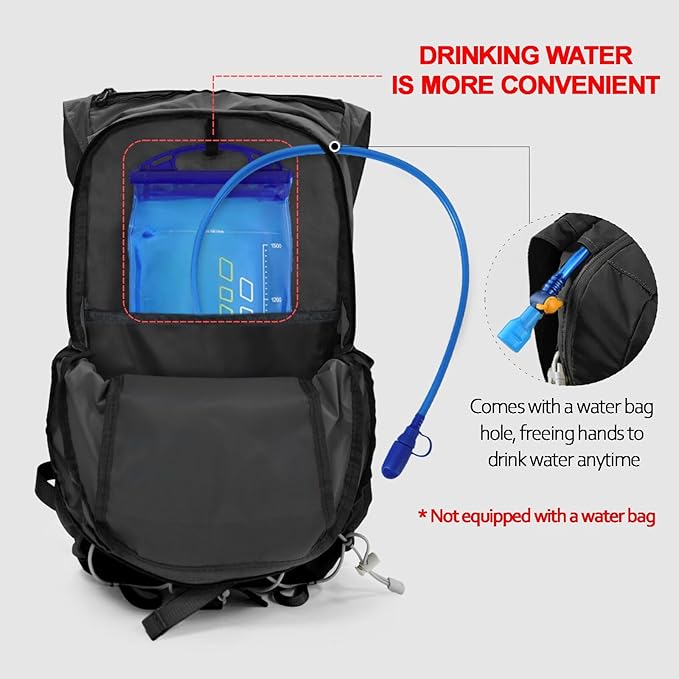 Seektop Ultra Lightweight & Packable Hiking Backpack 20L,Water-Resistant Foldable Daypack for Men Women, Compact for Hiking,Travel,Outdoor