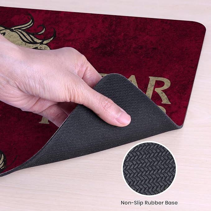 Head Case Designs Officially Licensed HBO Game of Thrones House Lannister Graphic Art 23.62 x 11.81 x 0.12 inches (600 x 300 mm) - L Gaming Office Desk PC Keyboard Mouse Mat Pad