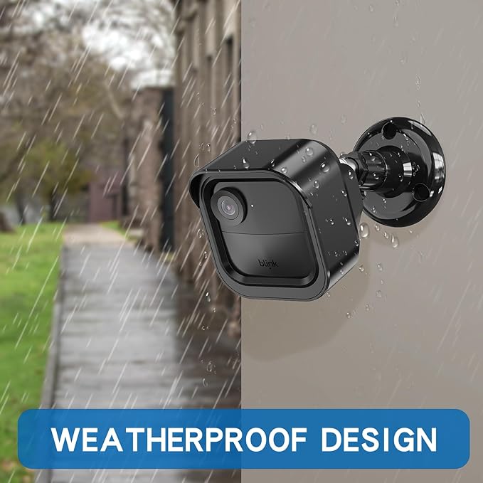 Hogee All-New Blink Outdoor 4 (4th Gen) Camera, Weatherproof Protective Housing and 360 Adjustable Mount with Sync Module 2 - 3 Pack