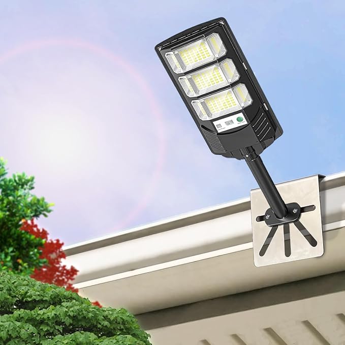 WiTi Gutter Mount Stainless Steel Bracket for Eufy Security SoloCam S340, Solar Security Camera Holder Anti-Rust Screws, No Drill Installation Compatible with IP PTZ Dome Cameras Outdoor