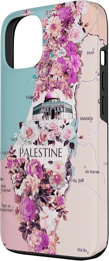 Palestine Map Palestine Map Case for iPhone 13