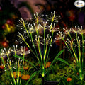 Solar Garden Lights Outdoor: Waterproof 6-Pack DIY Decorative Firework Lights with 2 Modes for Yard Patio Pathway Outside Fairy Decor - Mothers Day Gifts for Women Mom, Warm White