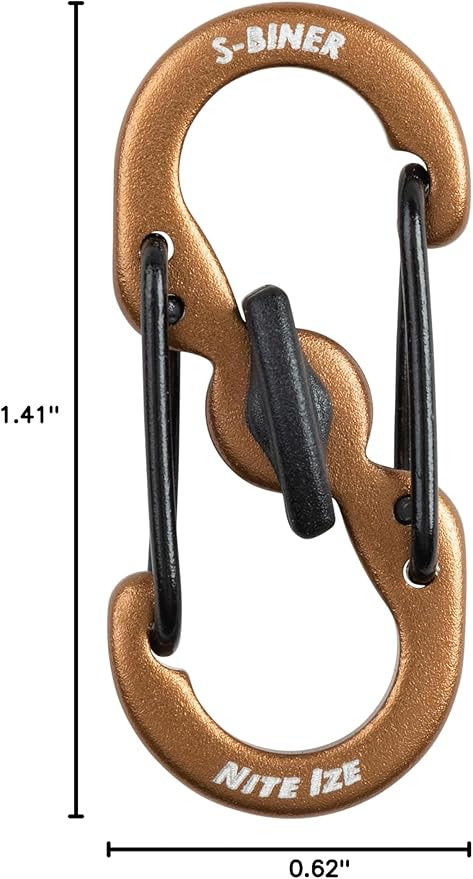 Nite IZE S-Biner MicroLock Lockable Key Holder