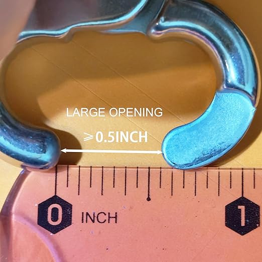2 PCS 316 Stainless Steel Swivel Trigger Snap Hooks, 2.65” Heavy Duty Clips, 130 lbs Capacity - Marine Grade, Anti-Rust, Multipurpose Lobster Claw Clasps for Pet Leashes, Bags, and Cameras