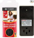 FireAvert - Electric Auto Stove Shut-Off Safety Device (3 or 4 Prong), Oven Monitoring Solution for Senior Citizen and Elderly Parents, As Seen On Shark Tank (4-Prong, 10 Pack)
