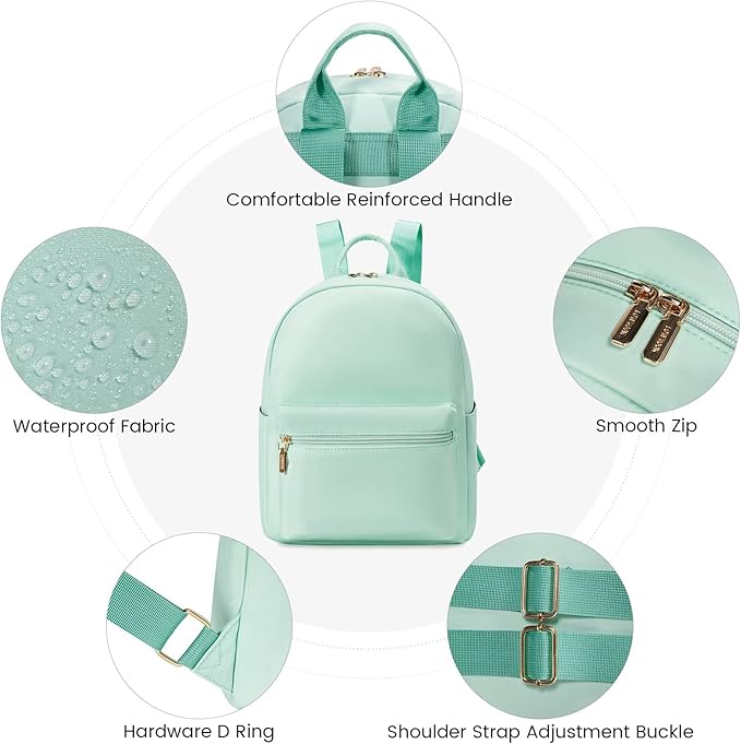 LOVEVOOK Mini Backpack for Women Light Weight Small Waterproof Backpack Purses Daily Backpack… | Light Weight