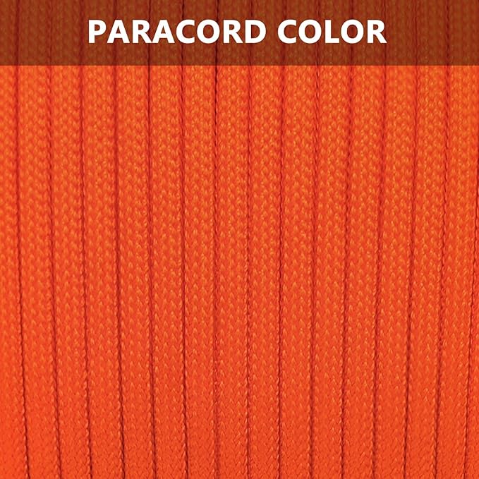 Paracord 325lb Diameter 2.7mm - 5 Strand Parachute Spool Cord - 100ft 200ft,Paracord for Camping,Hiking,Fishing,Outdoor and DIY