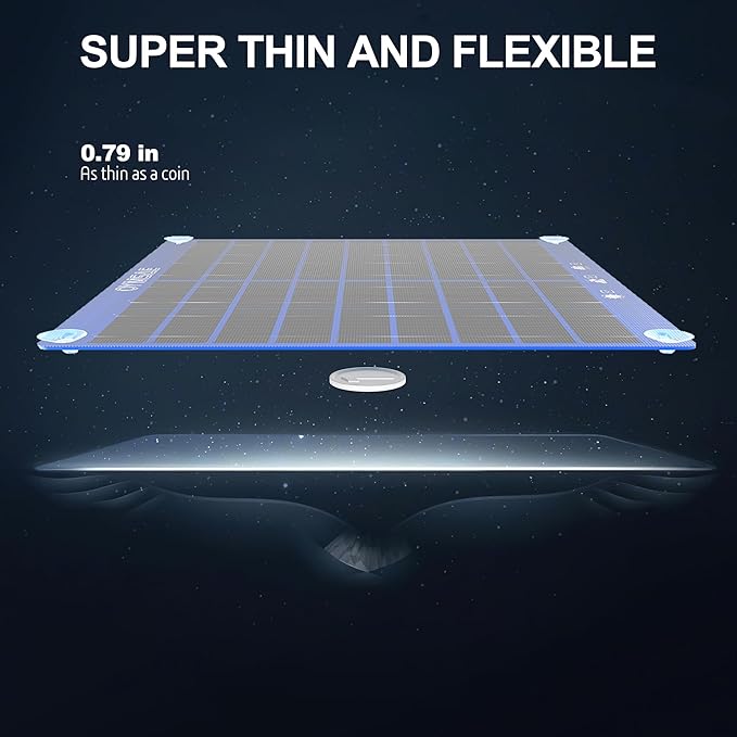 OYMSAE 30W Solar Car Battery Charger Portable 12V Trickle Battery Charger & Maintainer Waterproof Solar Panel for Car Boat Automotive RV