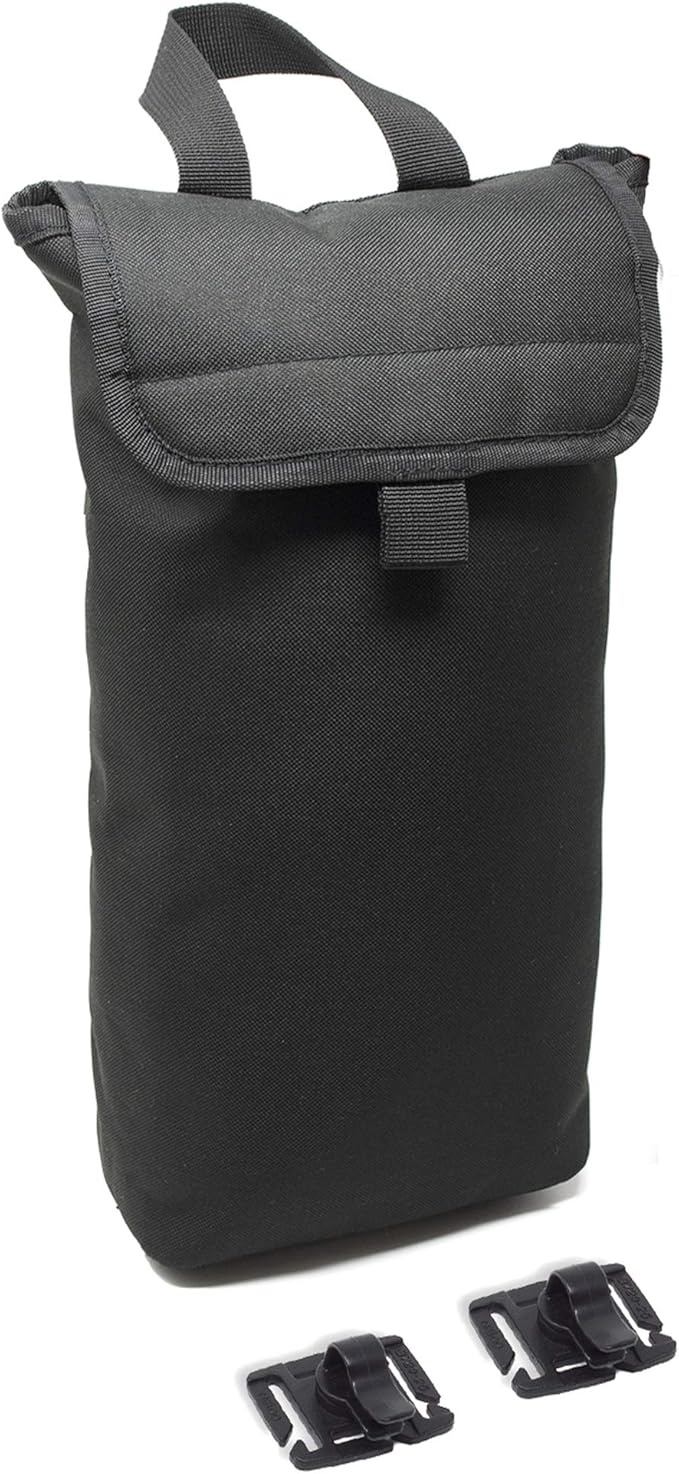 Insulated Cooler Bag & Free Clips to Hold Drinking Tube | Fits 2L & 3L Hydration Water Bladders | Keeps Water Cold for Many Hours | Lightweight & Water Resistant | Bladder is NOT Included
