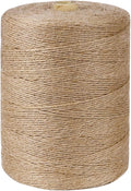 PerkHomy Jute Twine String 3600 Feet Natural Thin for Craft Gardening Plant Gift Wrapping Tag Art Wedding Home Decoration Packing Material Christmas Bulk (3600 FT * 2mm (3Ply))