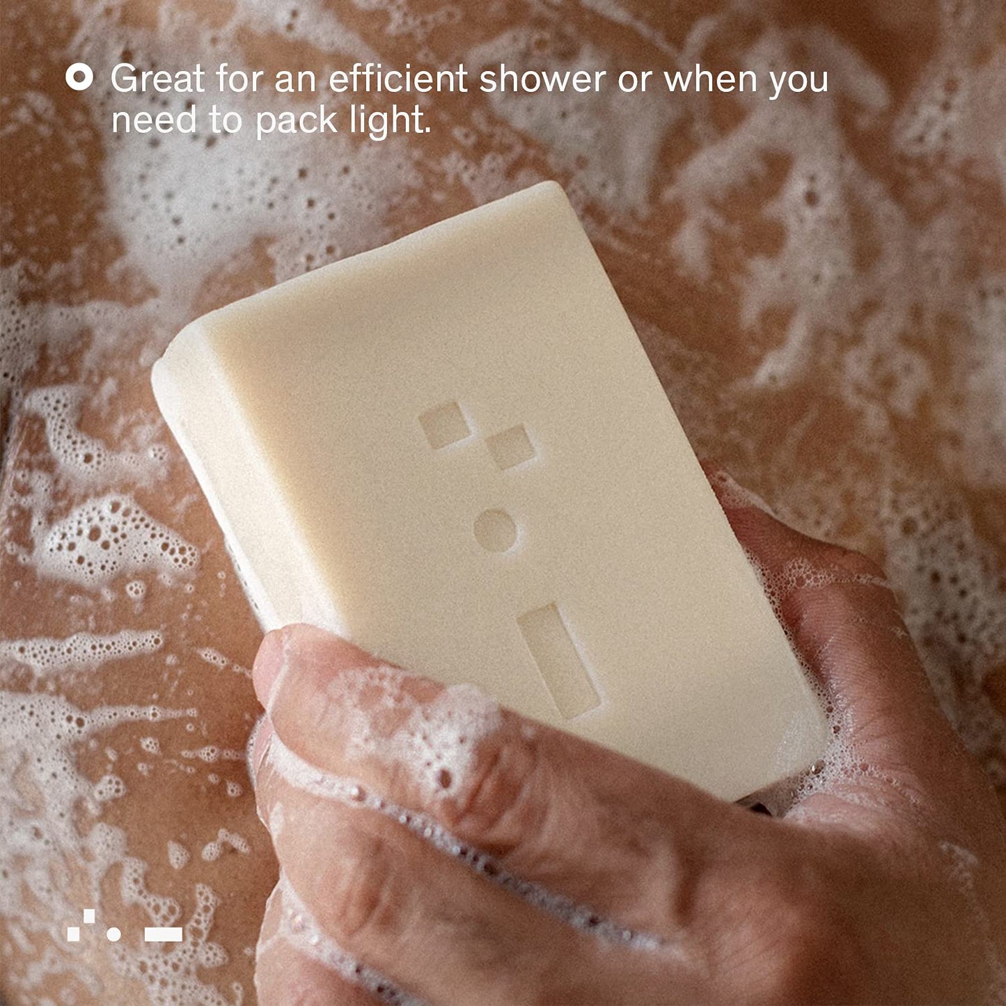 Bravo Sierra Body and Hair Mens Soap Bar, 2-Pack - All-In-One Shampoo & Soap for Face, Hair & Body - Tonka Bean & Lemon, 7 oz - Coconut, Shea Butter & Oat Flour for Soft Skin & Healthy Hair