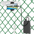 Didalo Cell Phone Fence Mount with Shade, Mounting Kit for Gamechanger for iPhone, Keep Phone from Overheating During Recording Baseball,Softball and Tennis Games in Summer